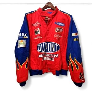 Jeff Gordon NASCAR Vintage Racing Jacket DuPont and Pepsi size XL